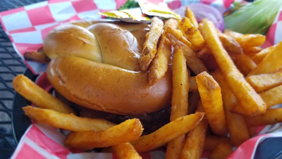 Cheddar Bacon Burger