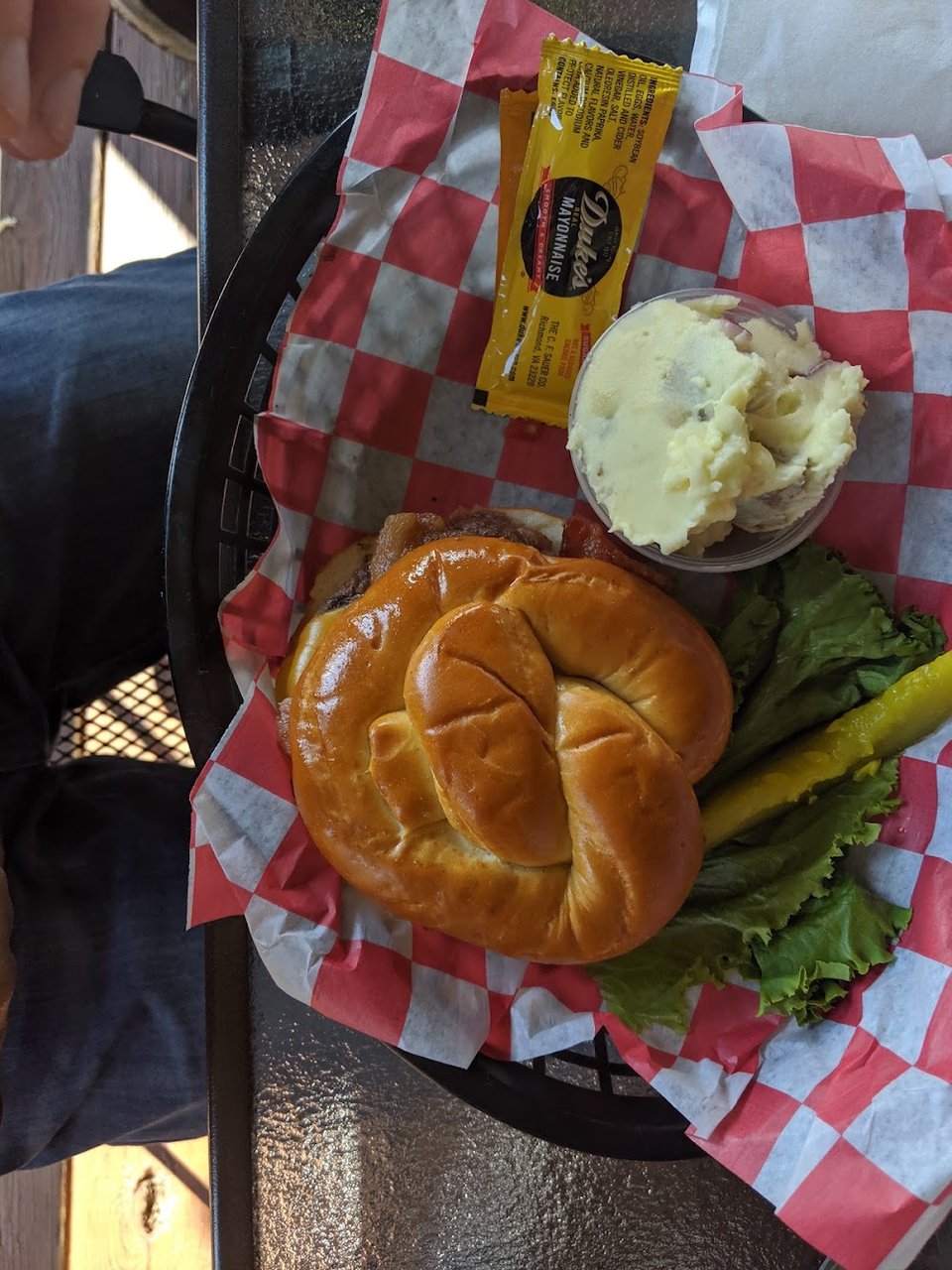 Hamburger and Mashed Potatoes