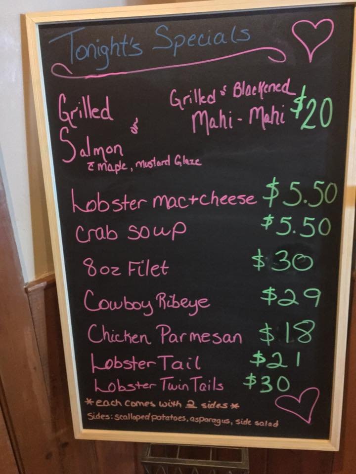 Seafood plate with a simple restaurant presentation.