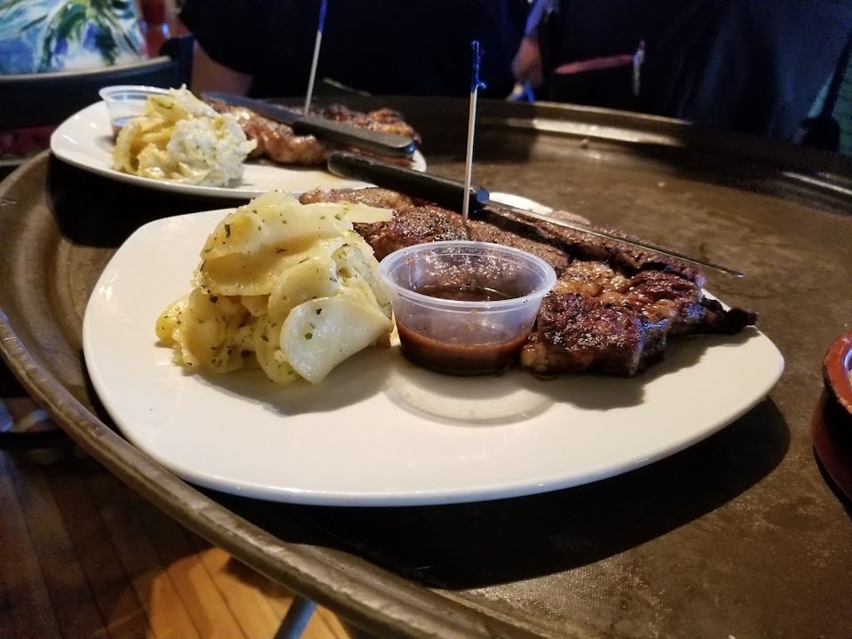 Steak and Scalloped Potatoes